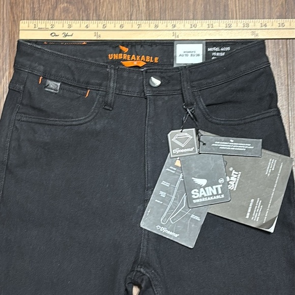 🔥🔥🔥Saint Unbreakable Black Woman Jeans Size: 6 US/30EU🔥🔥🔥 - Picture 4 of 15